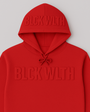 Embossed Crimson Hoodie - BLCK WLTH