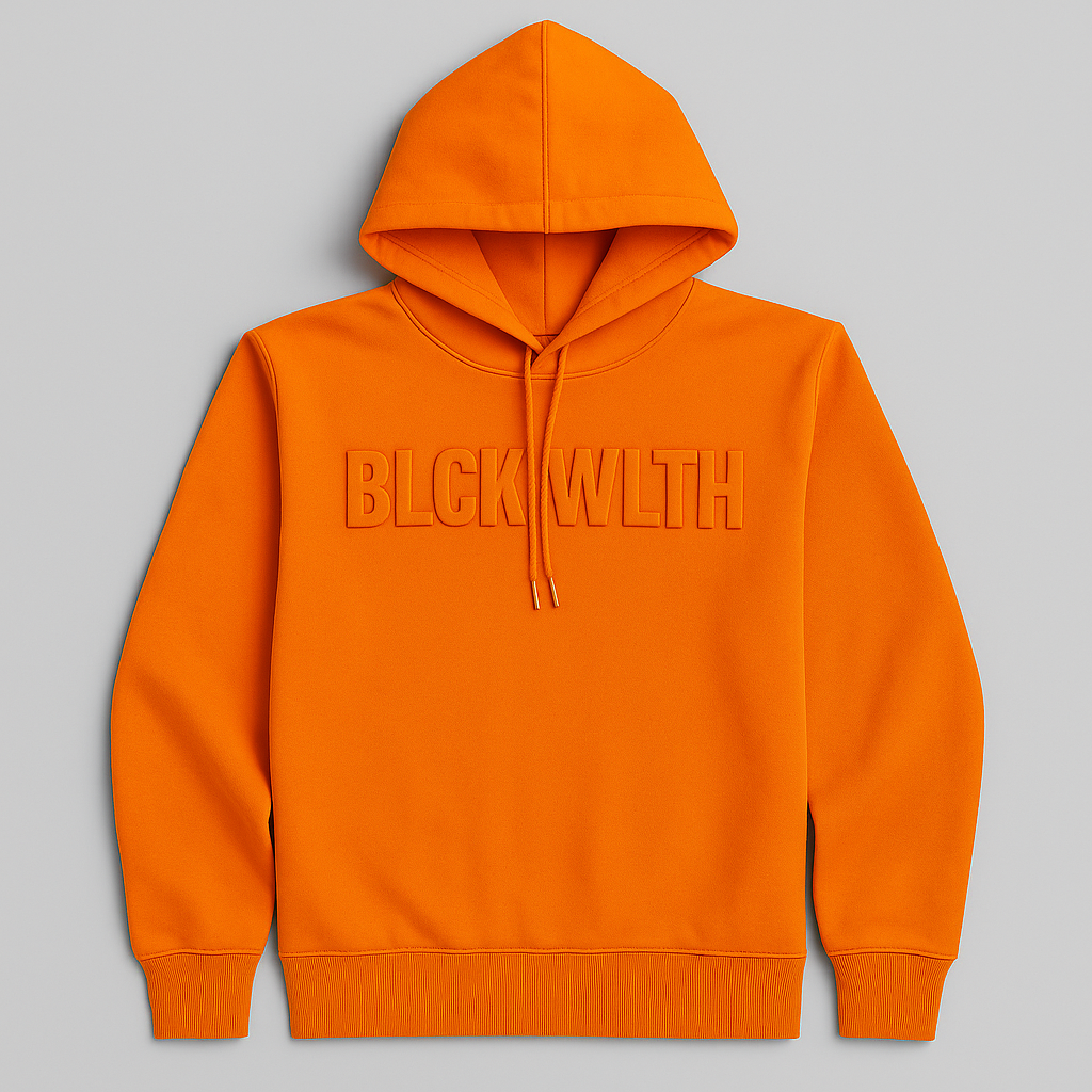 Embossed Princeton Hoodie - BLCK WLTH