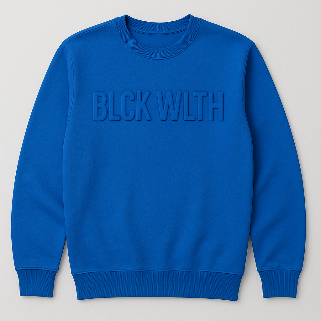 Embossed Sapphire - BLCK WLTH