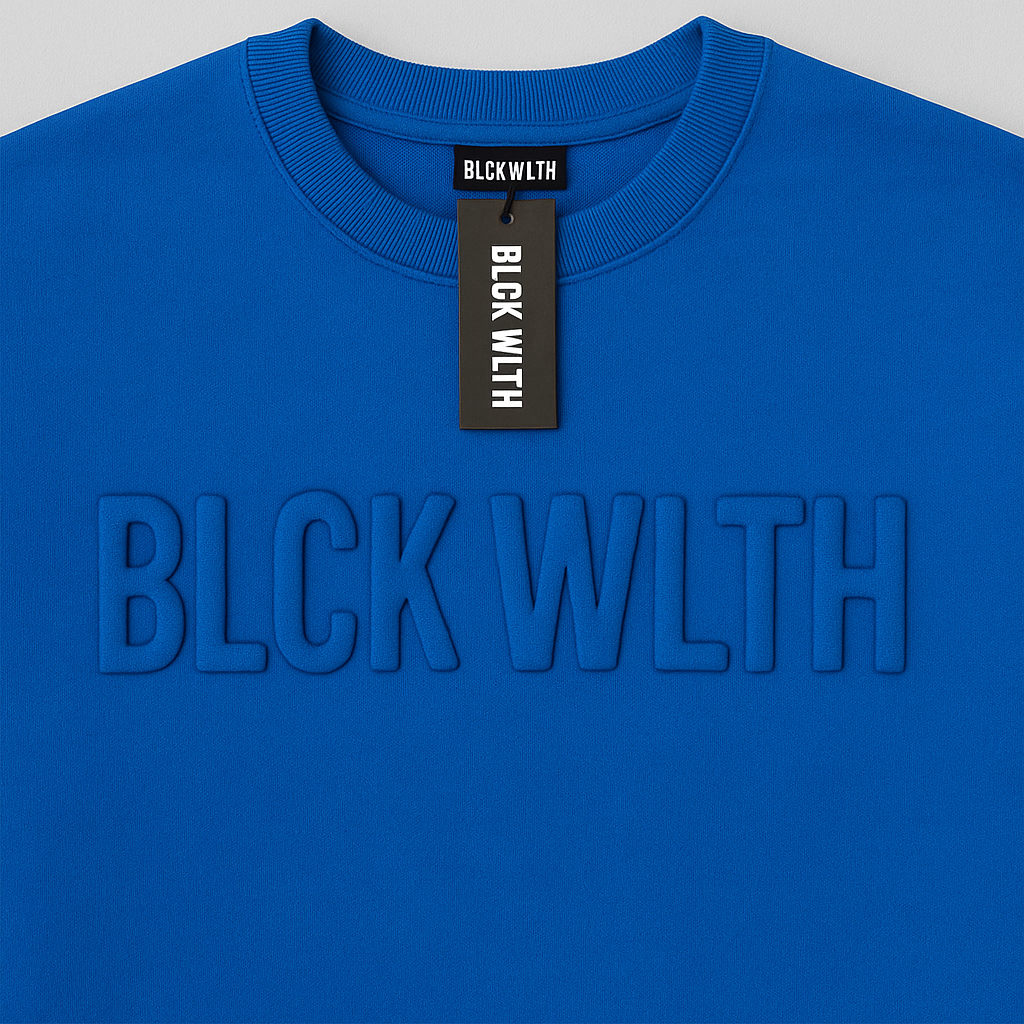 Embossed Sapphire - BLCK WLTH