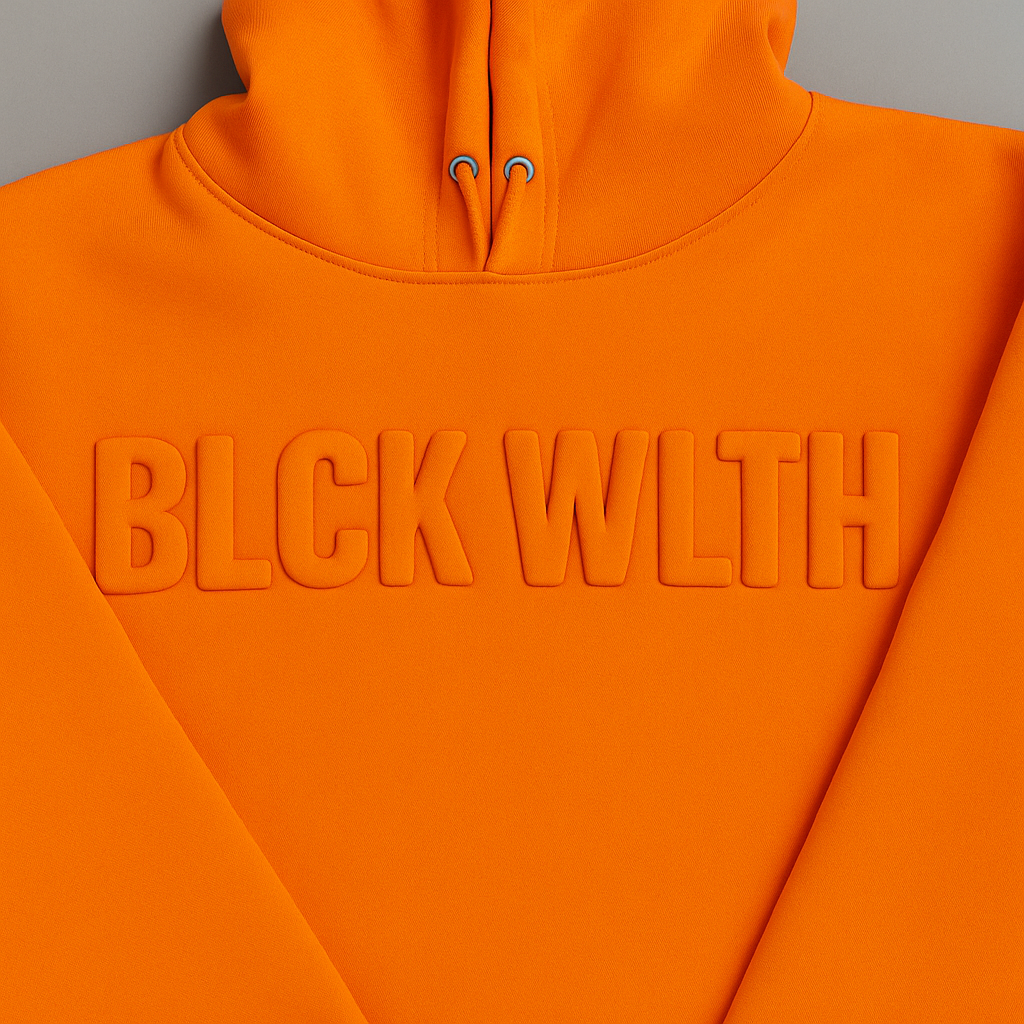 Embossed Princeton Hoodie - BLCK WLTH