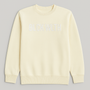 Embroidered Alabaster Crewneck - BLCK WLTH