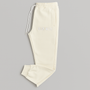 Embroidered Alabaster Joggers - BLCK WLTH