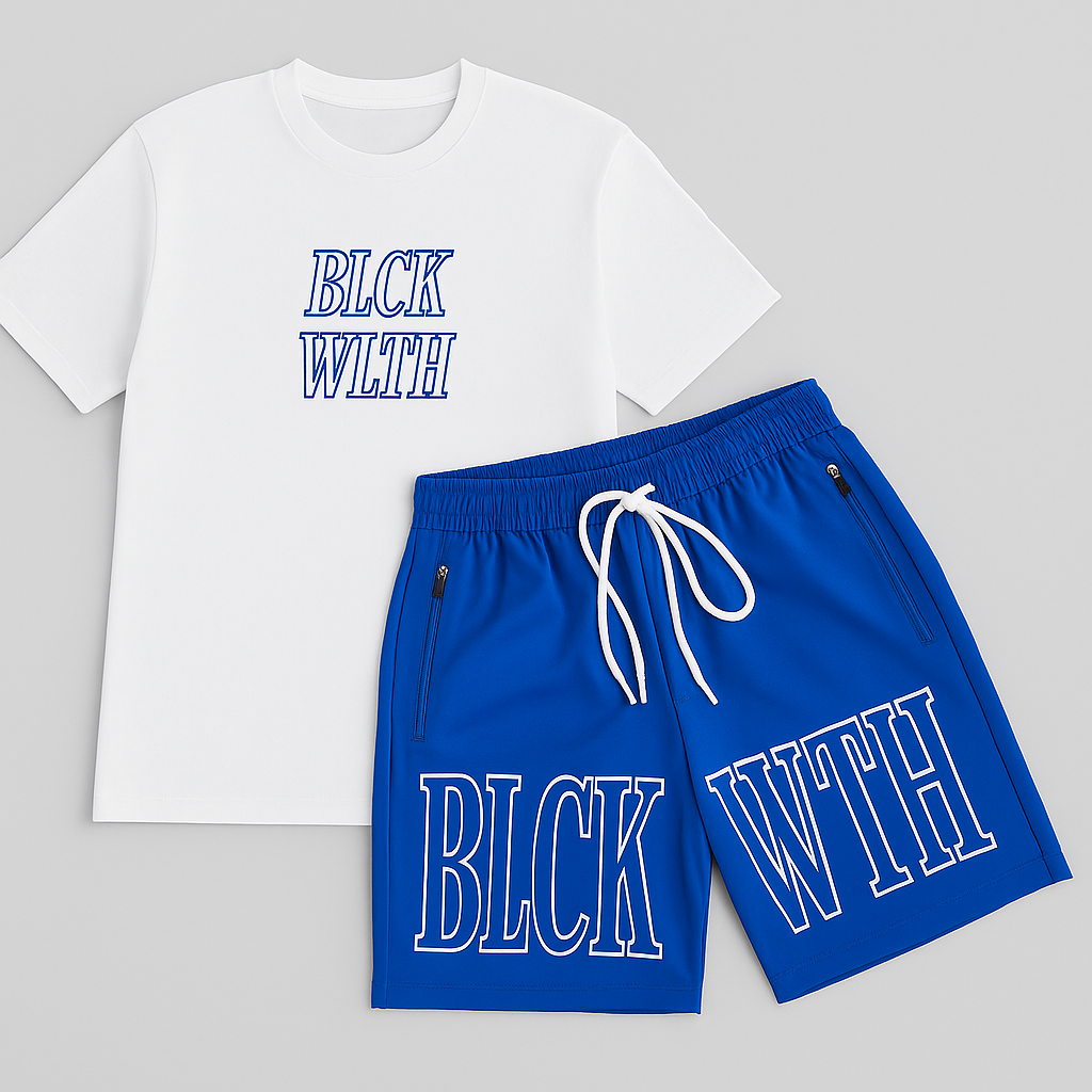 BLCK WLTH | Shorts (Azure)