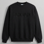 BLCK WLTH | Embroidered Crewneck (Obsidian) House of Holland Merchandise