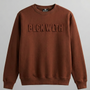 BLCK WLTH | Embossed Crewneck (Mocha) House of Holland Merchandise