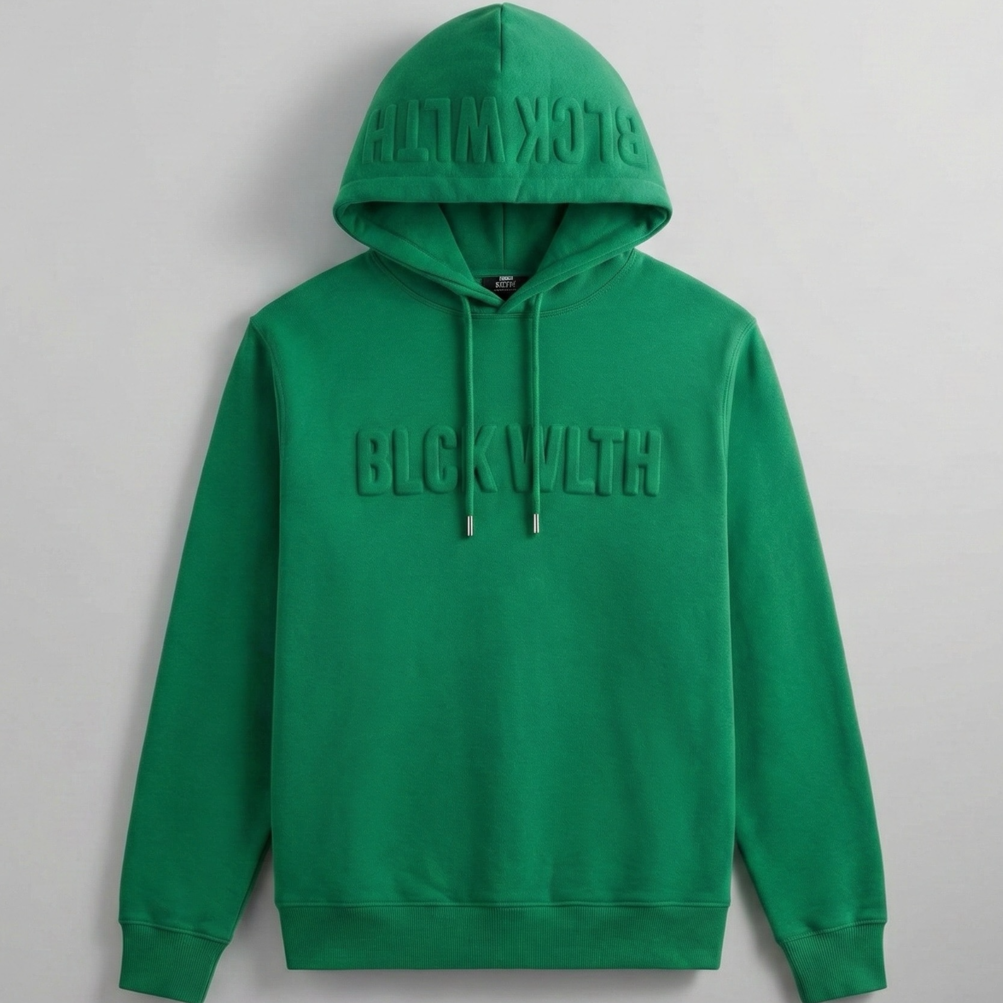 BLCK WLTH | Embossed Sweatshirt (Hunter) House of Holland Merchandise