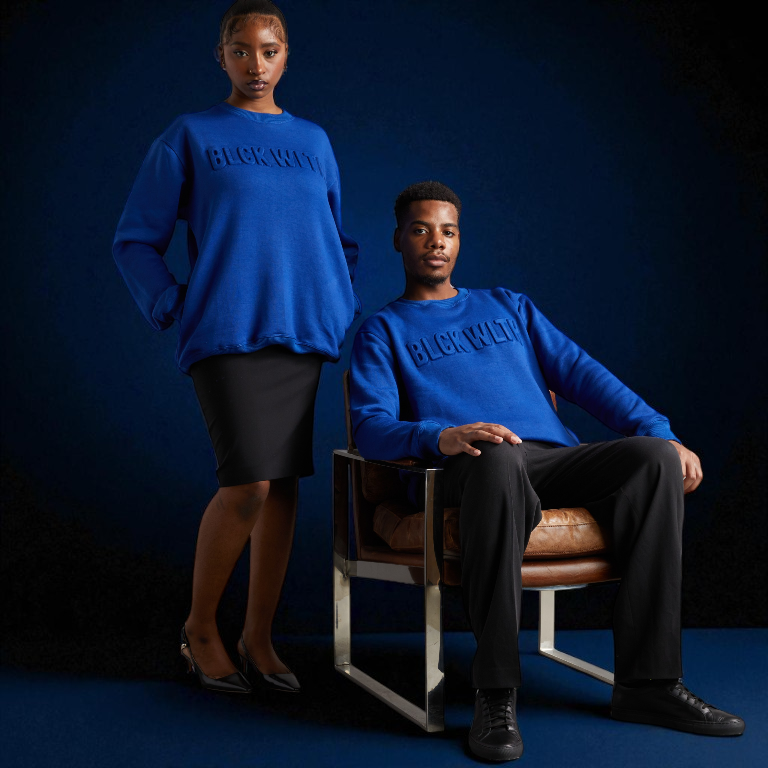 Embossed Sapphire - BLCK WLTH