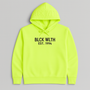 Embroidered Neon Hoodie - BLCK WLTH