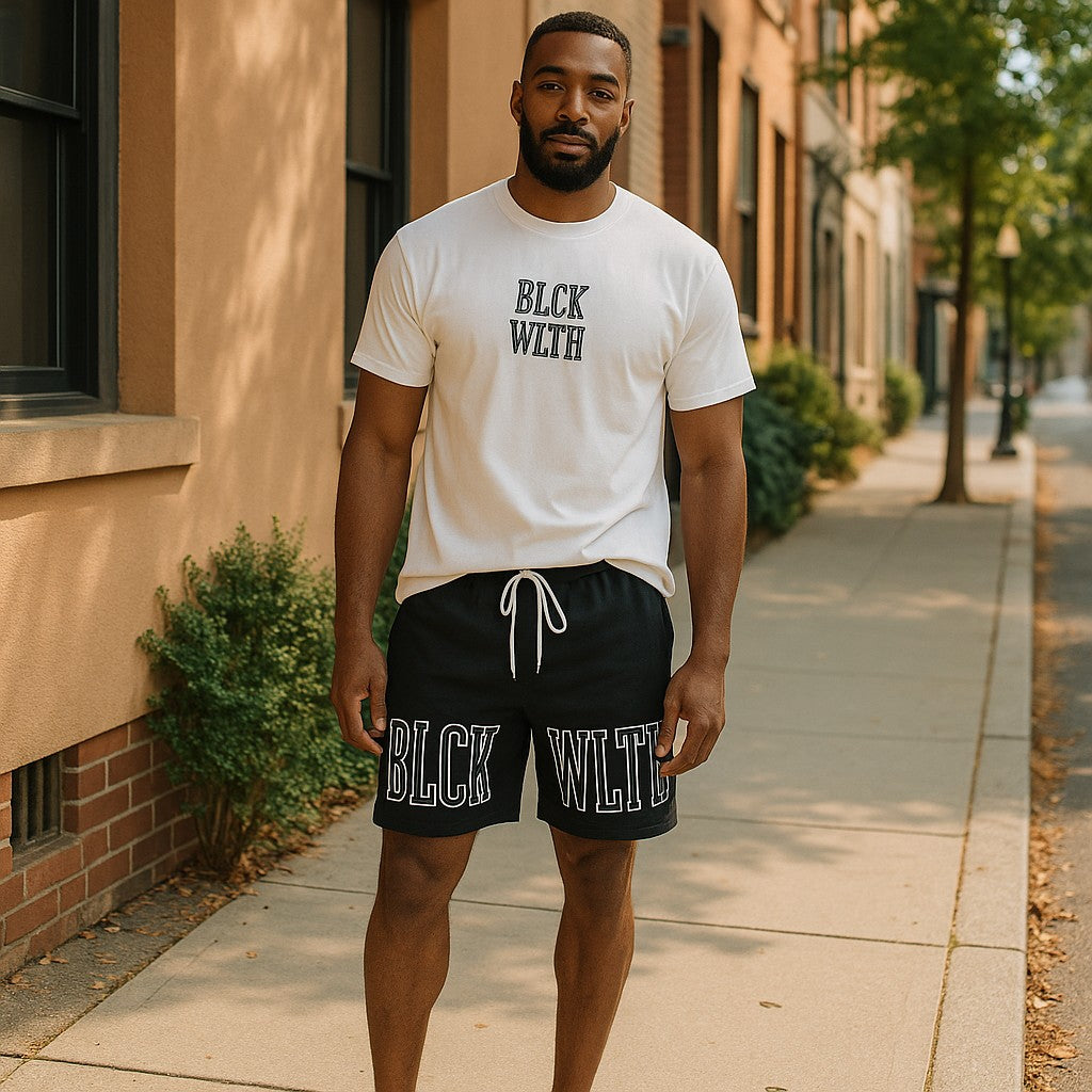 BLCK WLTH | Shorts (Obsidian) - Sizing Up Recommended House of Holland Merchandise