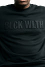 BLCK WLTH | Embossed Crewneck (Obsidian) House of Holland Merchandise