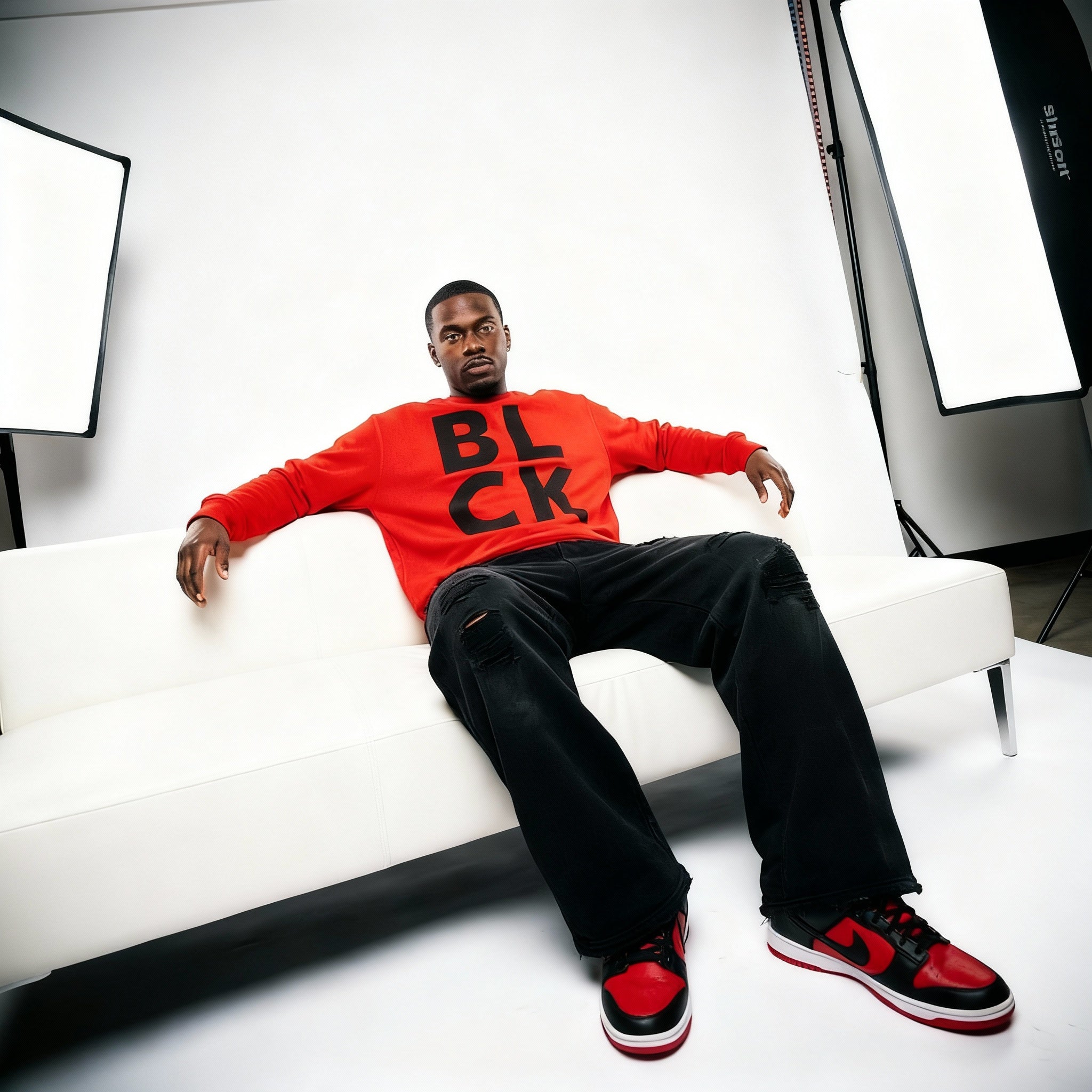 BLCK WLTH Statement Crewneck – Cherry Edition House of Holland Merchandise